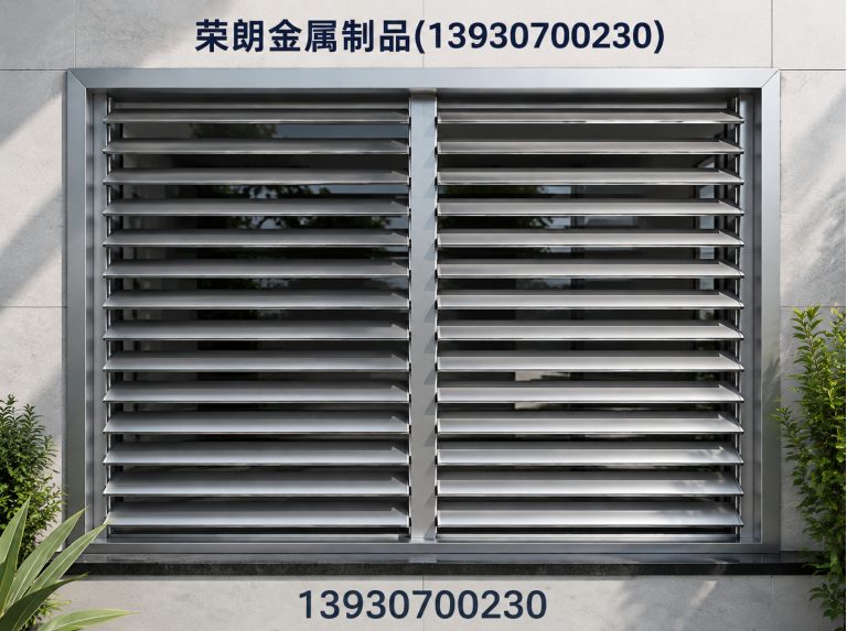 沧州渤海新区铝百叶窗展示图